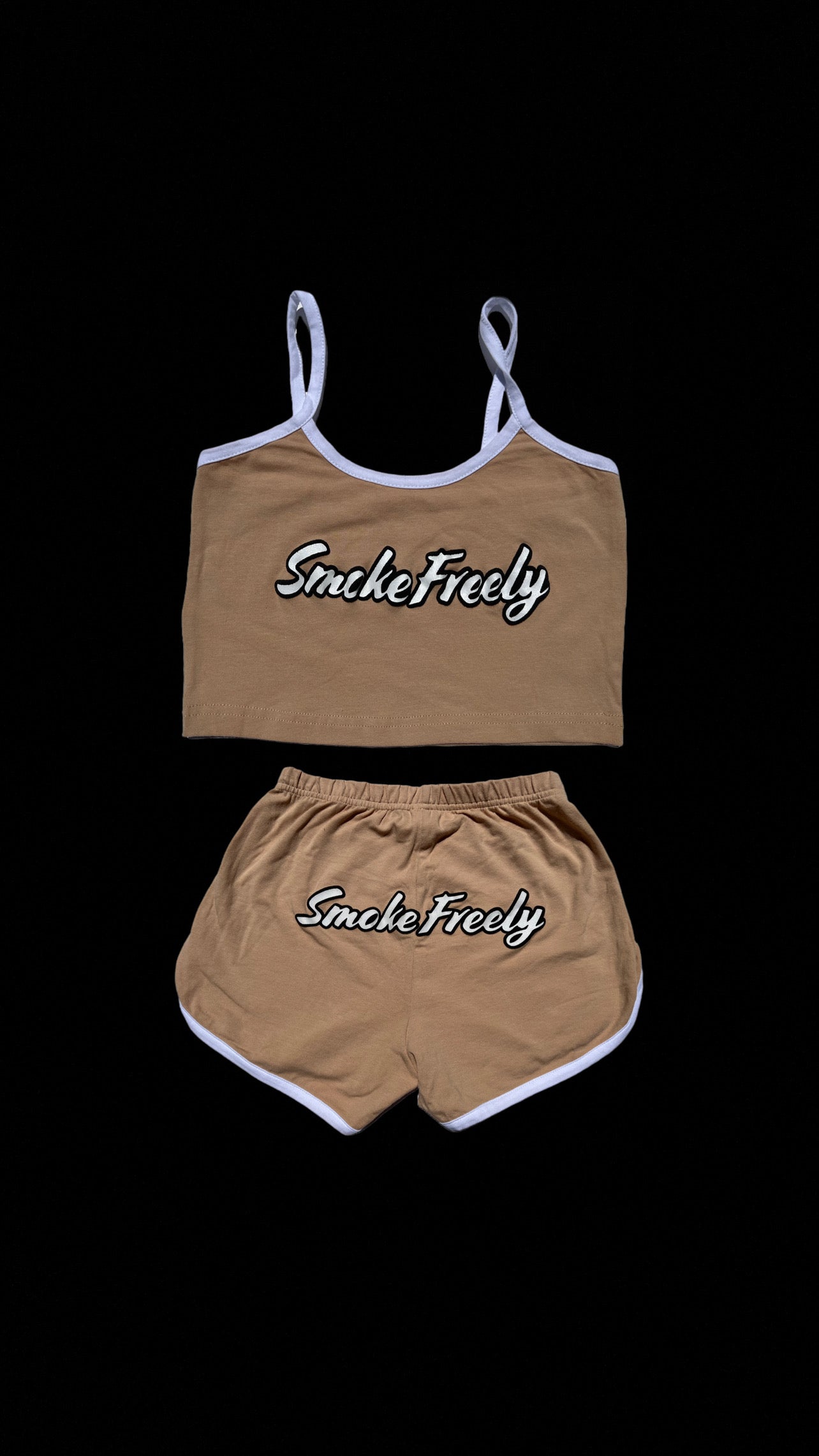 “Smoke Freely” two piece women’s set