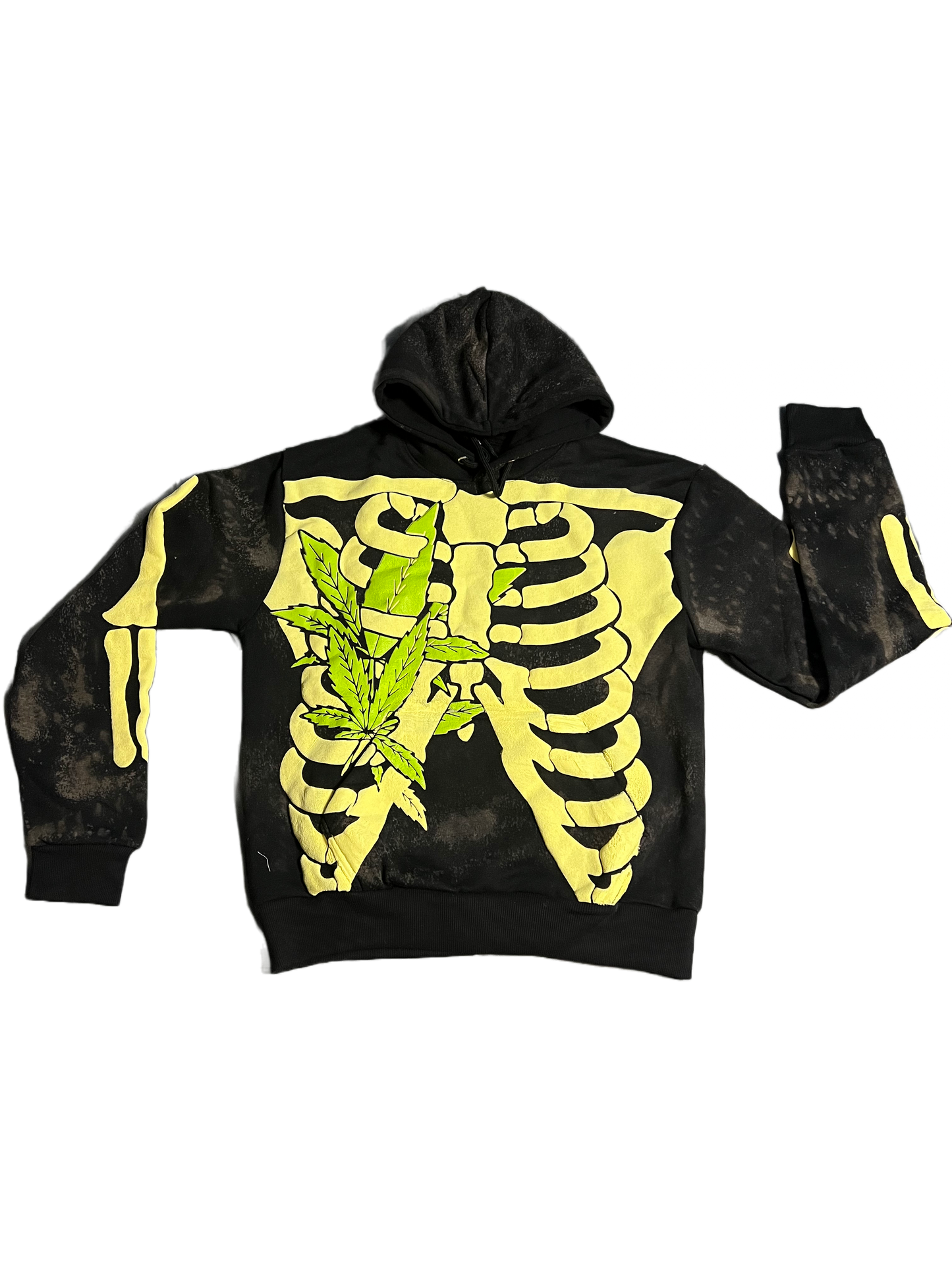 “To The Bone” Prototype pullover hoodie.