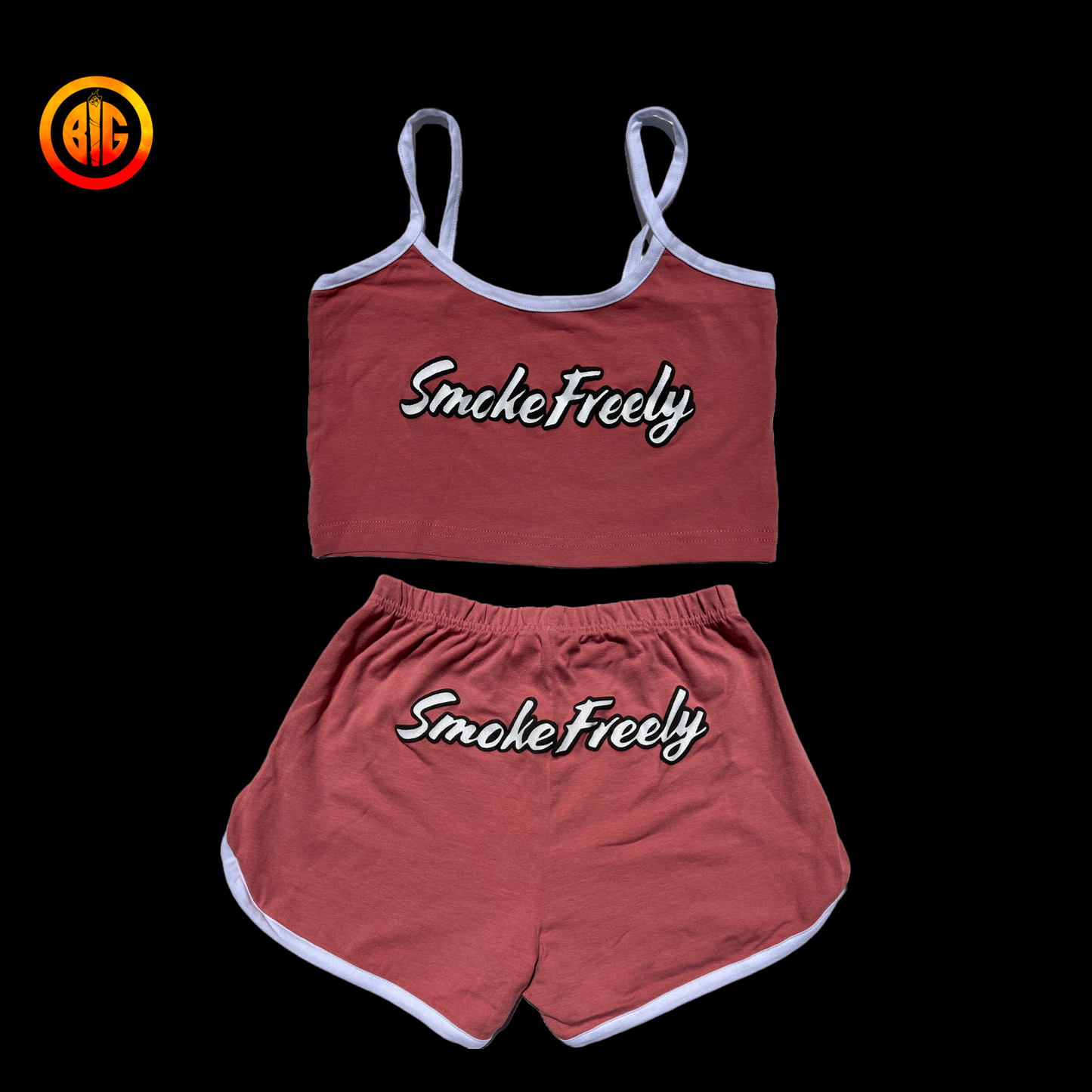 “Smoke Freely” two piece women’s set